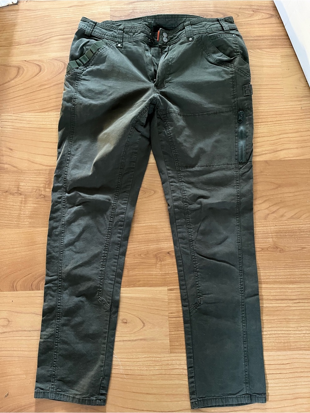 Nasty Pig Cargo Pants in Olive Green